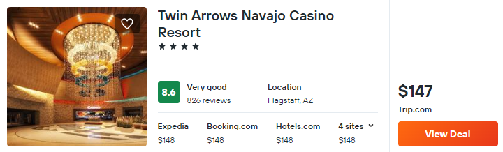cheap hotels in arizona