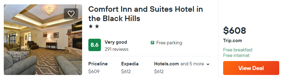 Comfort Inn and Suites Hotel in the Black Hills