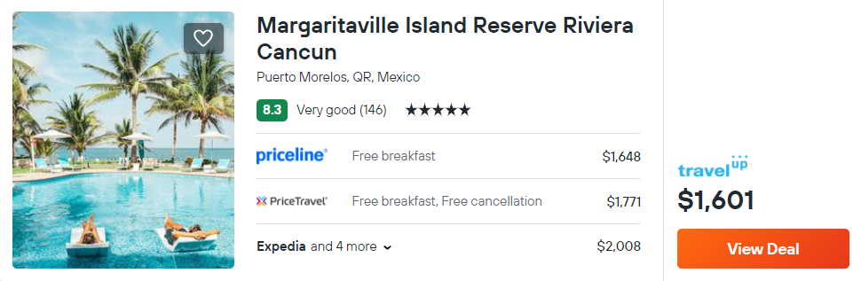 Margaritaville Island Reserve Riviera Cancun